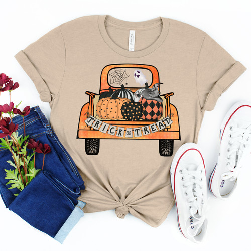 Trick Or Treat Truck Tee