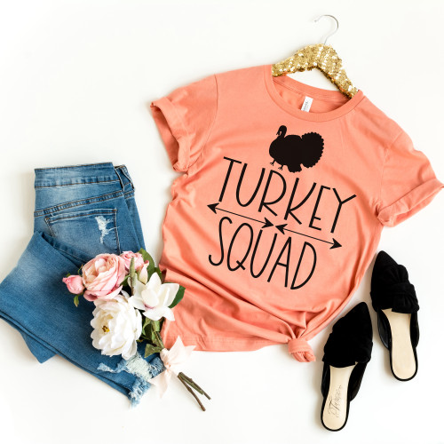 Turkey Squad Tee Black Ink