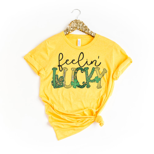 Feelin' Lucky Leopard Tee