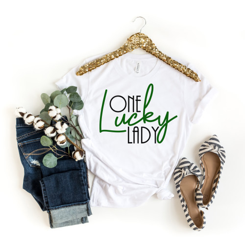 One Lucky Lady Tee