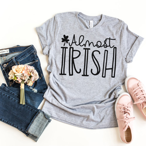 Almost Irish Tee Black Ink 