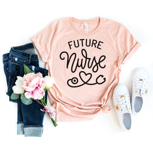 Future Nurse Tee Black Ink Future Nurse Tee Black Ink