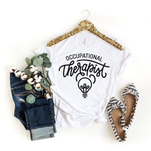 Occupational Therapist Tee Black Ink