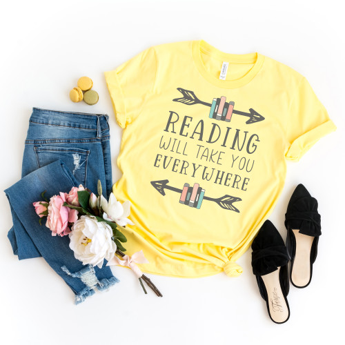 Reading Will Take You Everywhere Tee