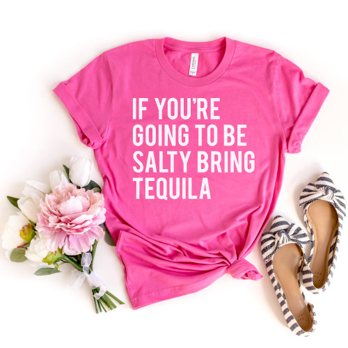 Bring Tequila Tee White Ink Bring Tequila Tee White Ink