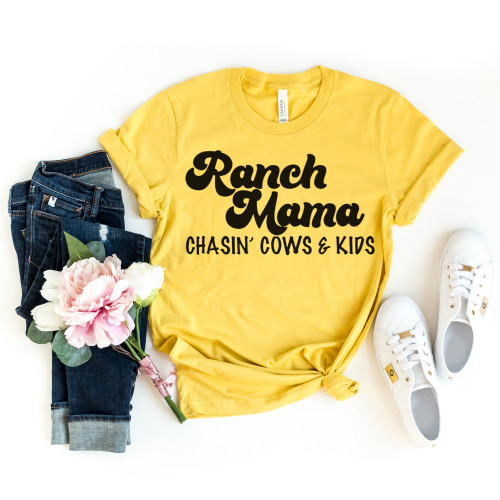 Ranch Mama Tee Black Ink