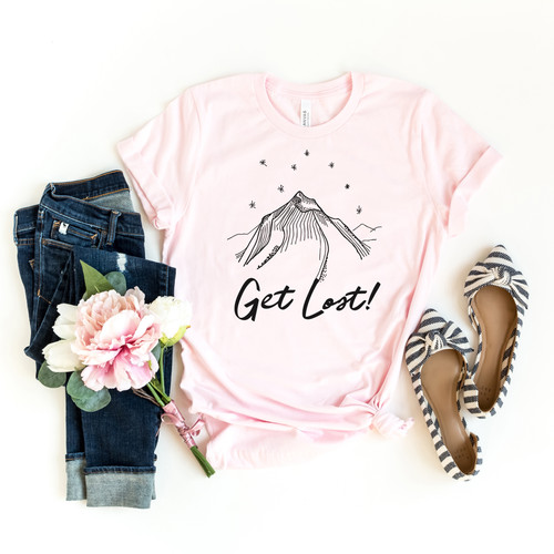 Get Lost Tee Black Ink