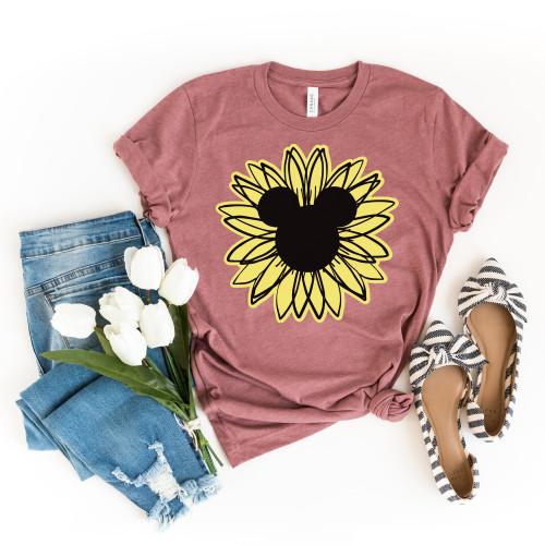 Sunflower Mouse Tee