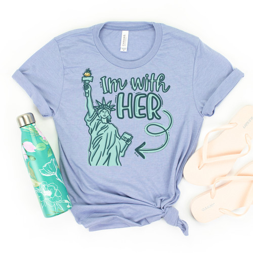 I'm With Her Tee