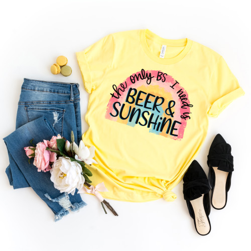 Beer and Sunshine Tee