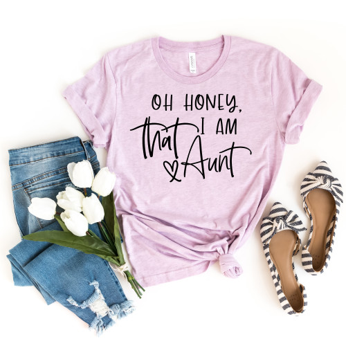 I Am That Aunt Tee Black Ink