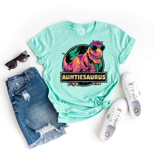 Auntiesaurus Tee