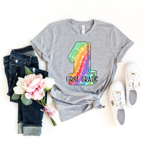 1st Grade Tie Dye Tee