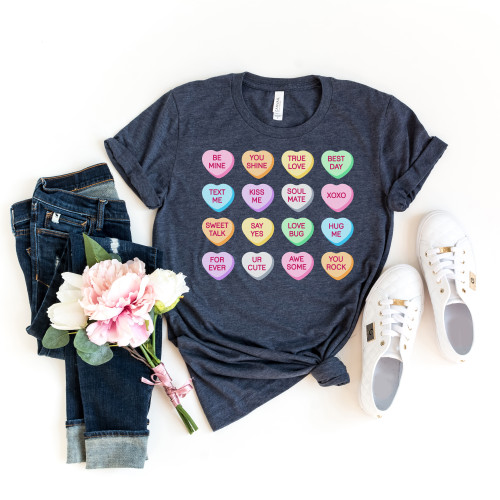 Conversation Hearts Tee