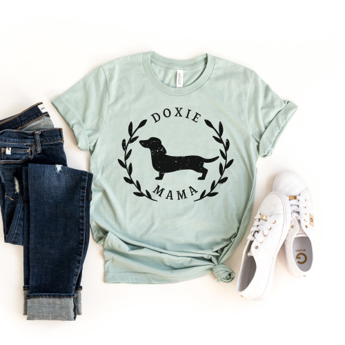 Doxie Mama Tee Black Ink Doxie Mama Tee Black Ink