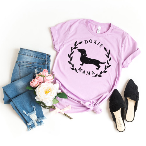 Doxie Mama Tee Black Ink Doxie Mama Tee Black Ink