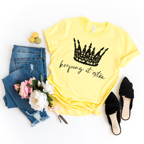 Keeping It Extra Tee Black Ink