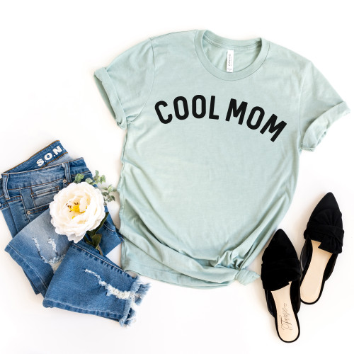 Cool Mom Tee Black Ink