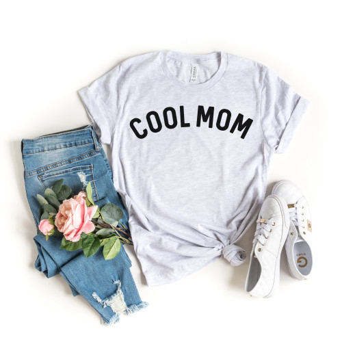 Cool Mom Tee Black Ink