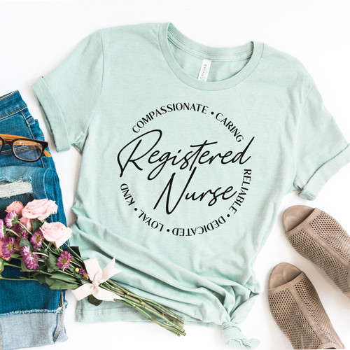 Registered Nurse Tee Black Ink Registered Nurse Tee Black Ink