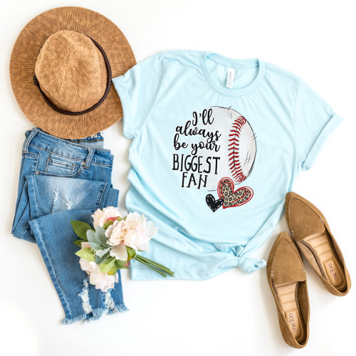 Biggest Fan Baseball Tee