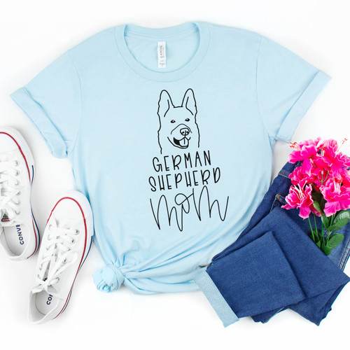 German Shepherd Mom Tee
