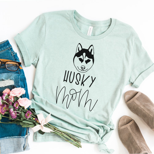 Husky Mom Tee