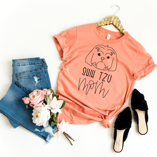 Shih Tzu Mom Tee