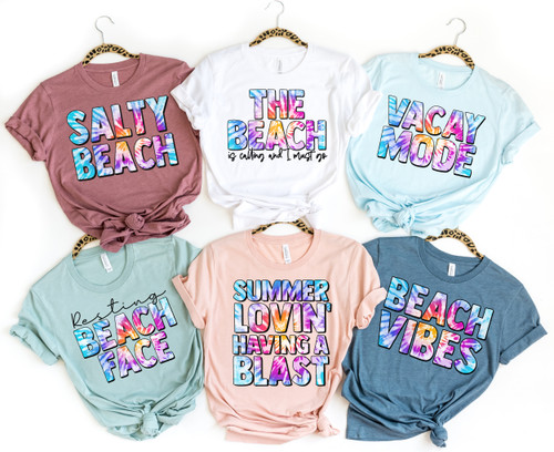 Tie Dye Vacay Mode Tee