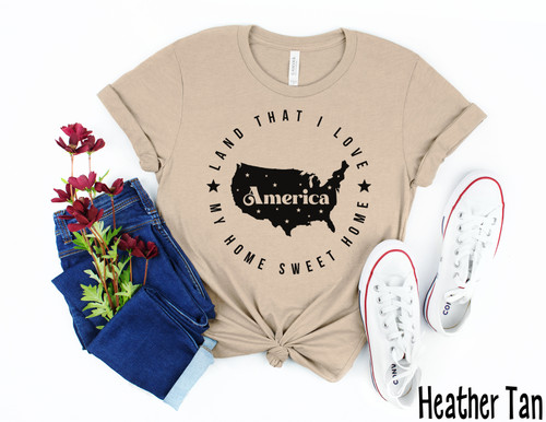 Land That I Love America Tee