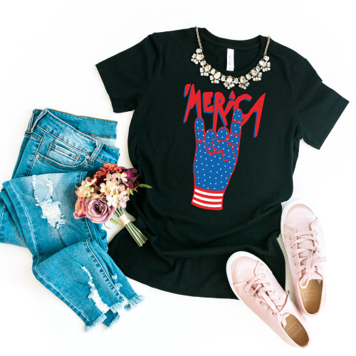 Rock and Roll 'Merica Tee