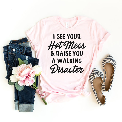 Walking Disaster Tee Black Ink