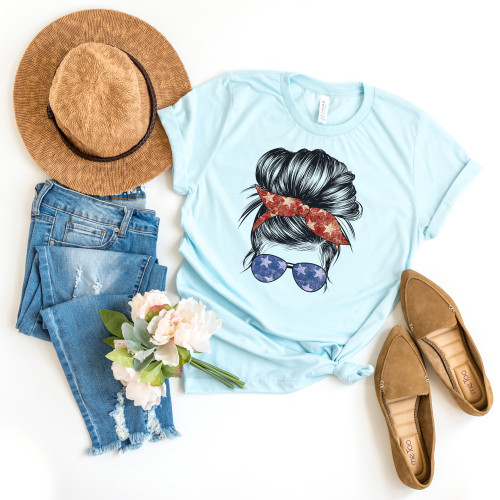 Patriotic Girl Tee