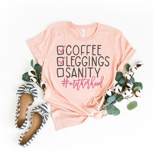 Motherhood Checklist Tee