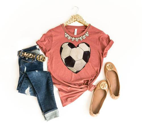 Soccer Heart Tee