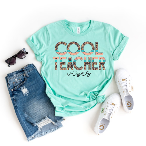 Cool Teacher Vibes Tee