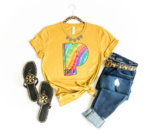 Tie Dye Pre K Tee