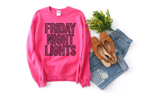 Friday Night Lights Sweatshirt Black Ink