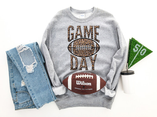 Leopard Game Day Sweatshirt