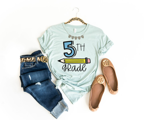 5th Grade Pencil Tee 5th Grade Pencil Tee