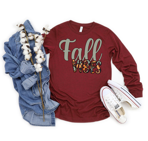 Fall Vibes Long Sleeve Tee Fall Vibes Long Sleeve Tee