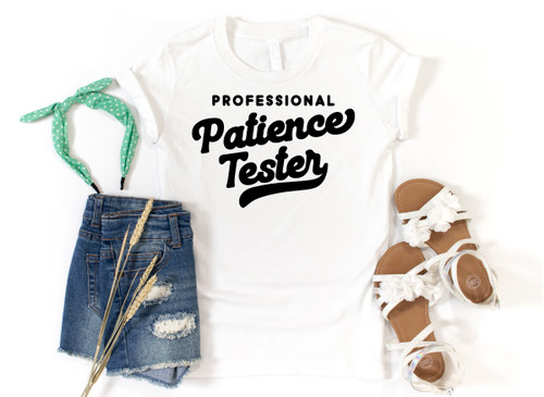 Professional Patience Tester Kids Tee