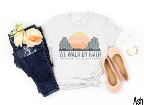 We Walk By Faith Tee