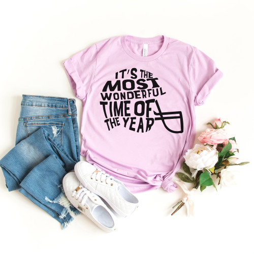 The Most Wonderful Time Tee Black Ink