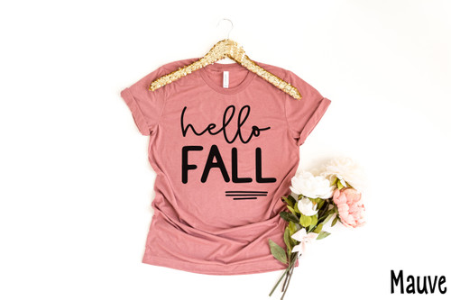 Hello Fall Tee Black Ink Hello Fall Tee Black Ink