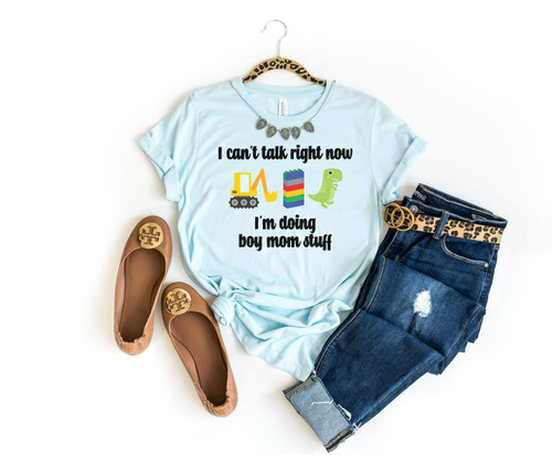 Boy Mom Stuff Tee