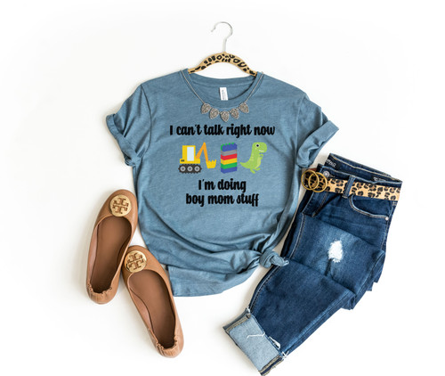 Boy Mom Stuff Tee