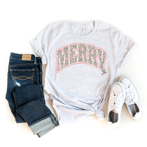 Leopard Merry Tee