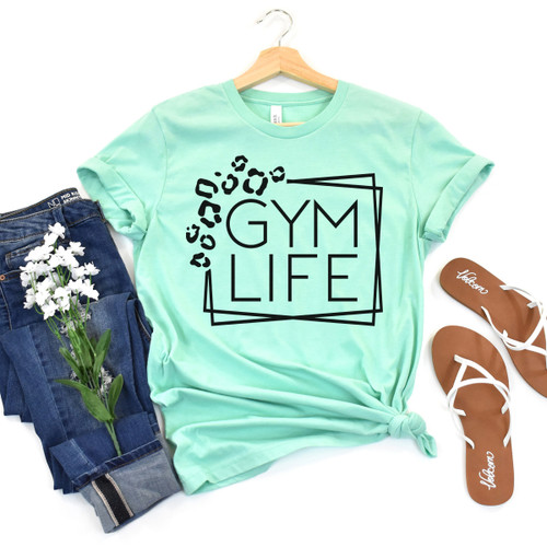 Gym Life Tee Black Ink