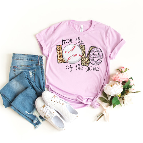 For the Love of The Game Baseball Tee